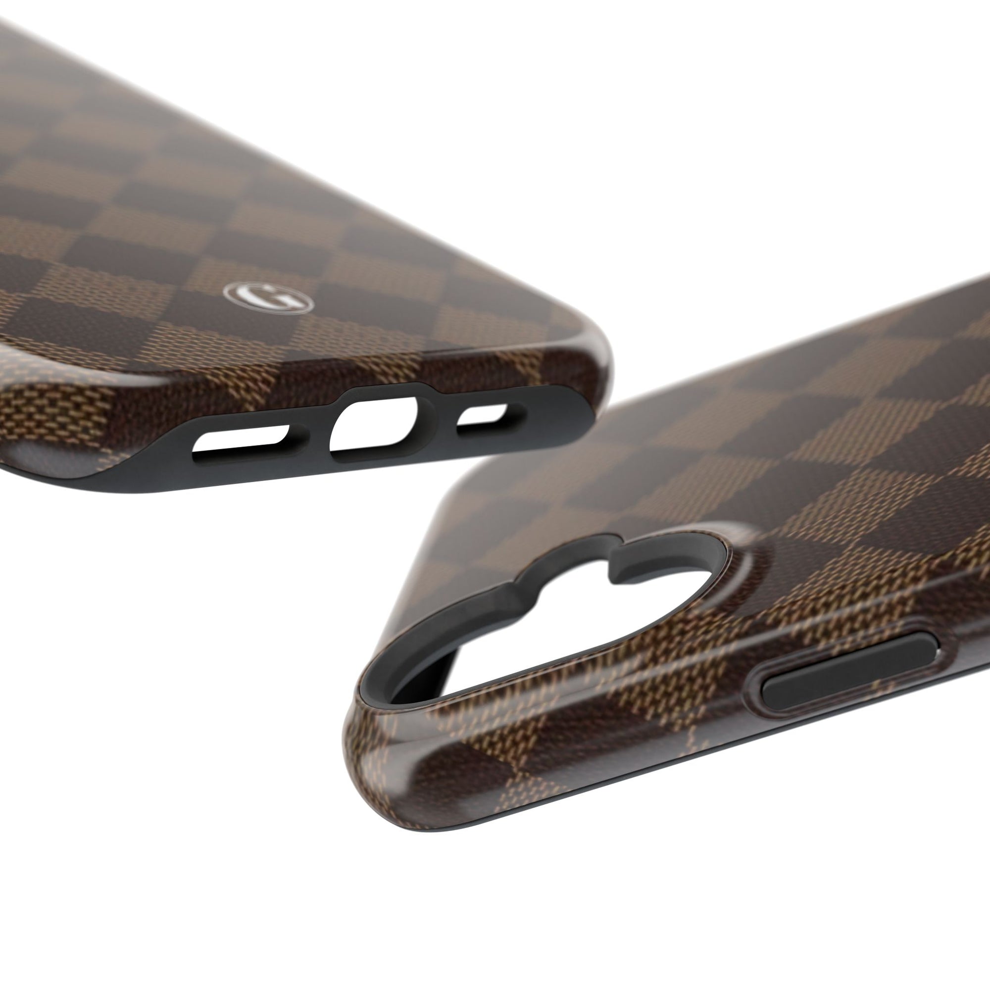Brown Checkmate Phone Case