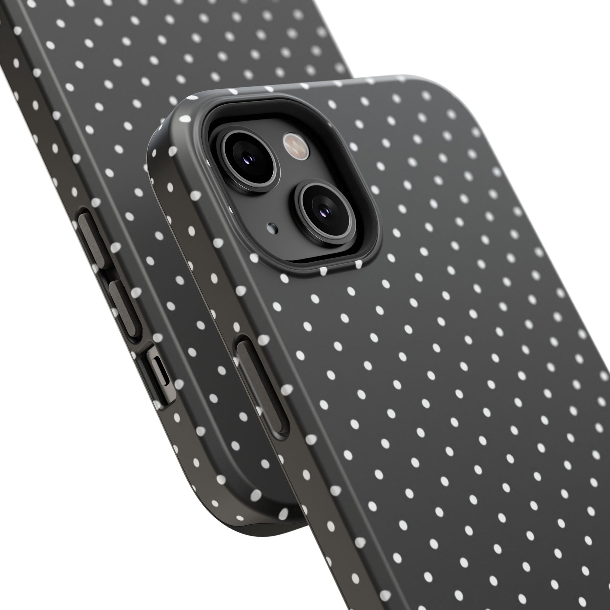 Black Polka Dots Phone Case