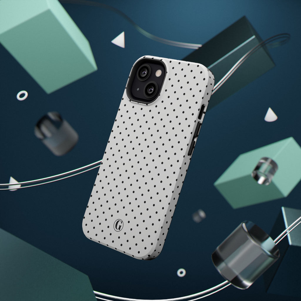 White Polka Dots Phone Case