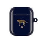 Navy Blue Panther AirPod Case