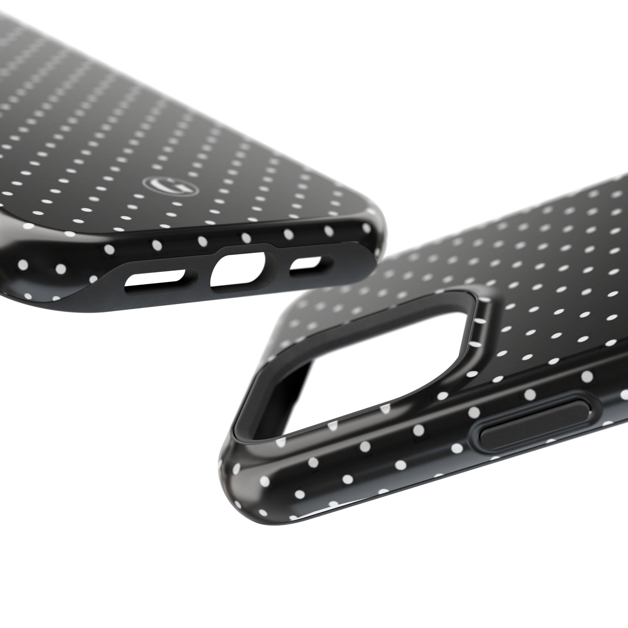 Black Polka Dots Phone Case