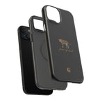 Black 'Peace of Mind' Panther Phone Case