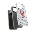 Crawfish on Blue Dots Phone Case