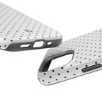 White Polka Dots Phone Case