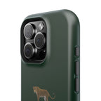Emerald Green 'Peace of Mind' Panther Phone Case