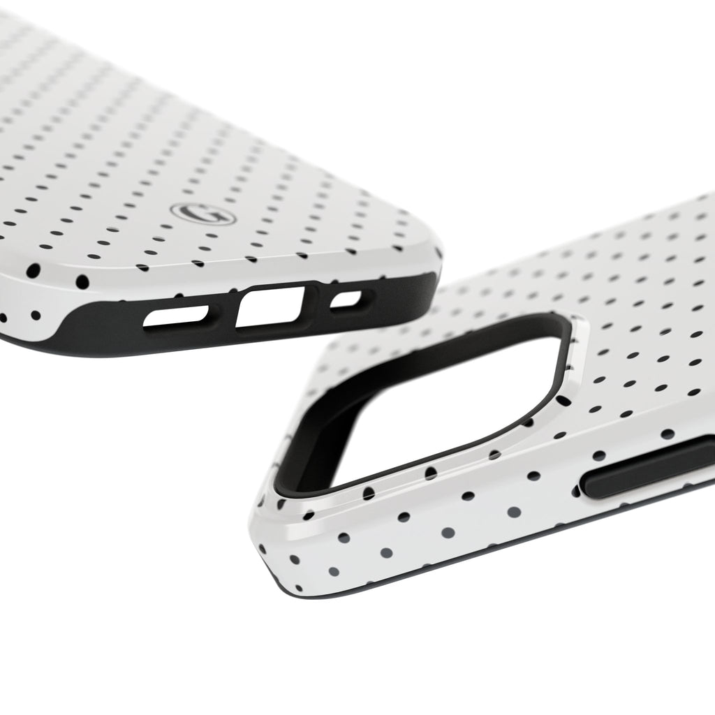 White Polka Dots Phone Case