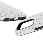 White Polka Dots Phone Case