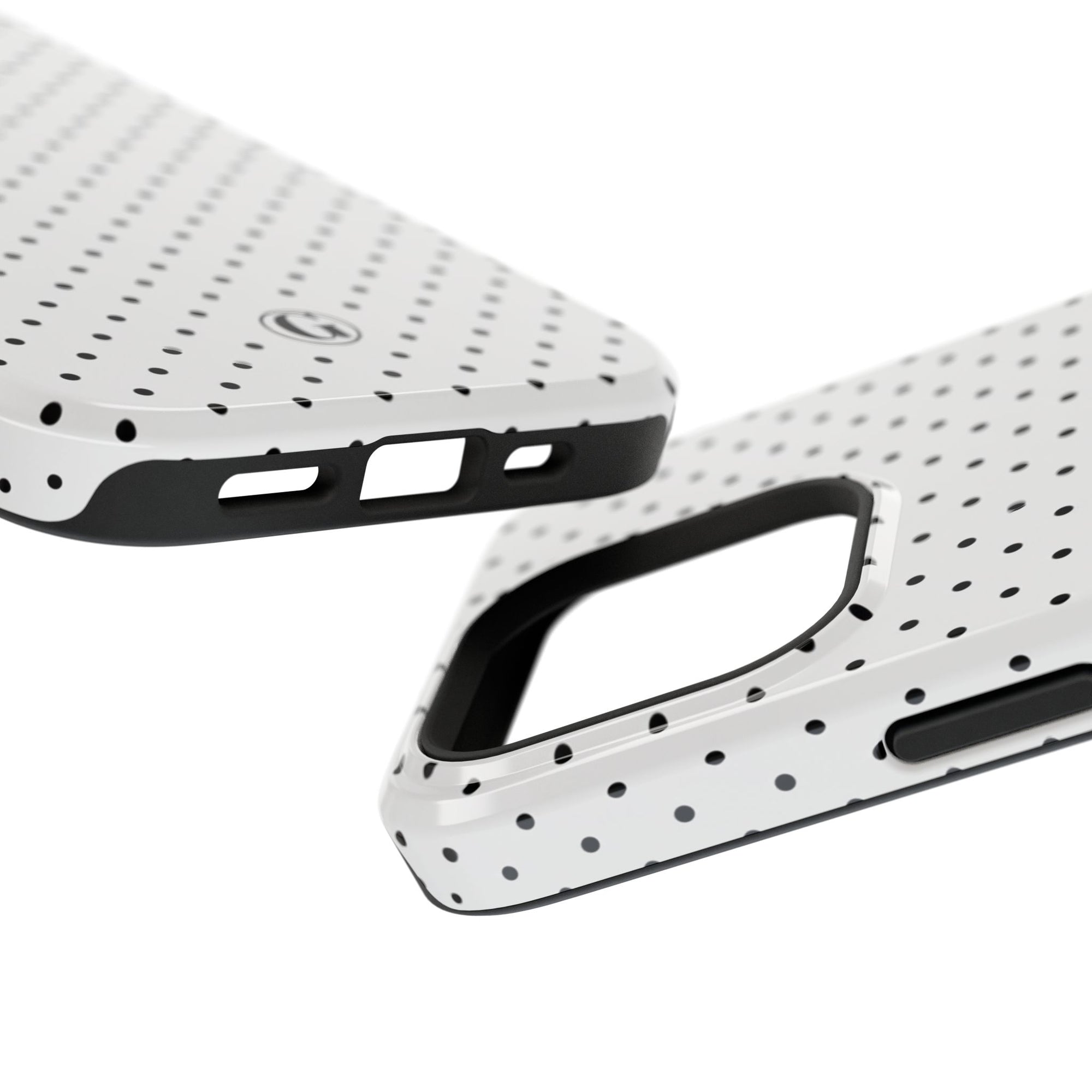 White Polka Dots Phone Case