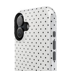 White Polka Dots Phone Case