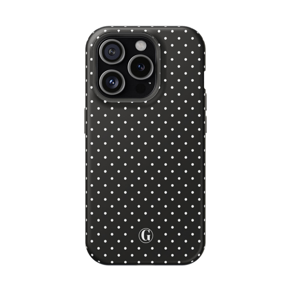 Black Polka Dots Phone Case