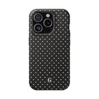 Black Polka Dots Phone Case