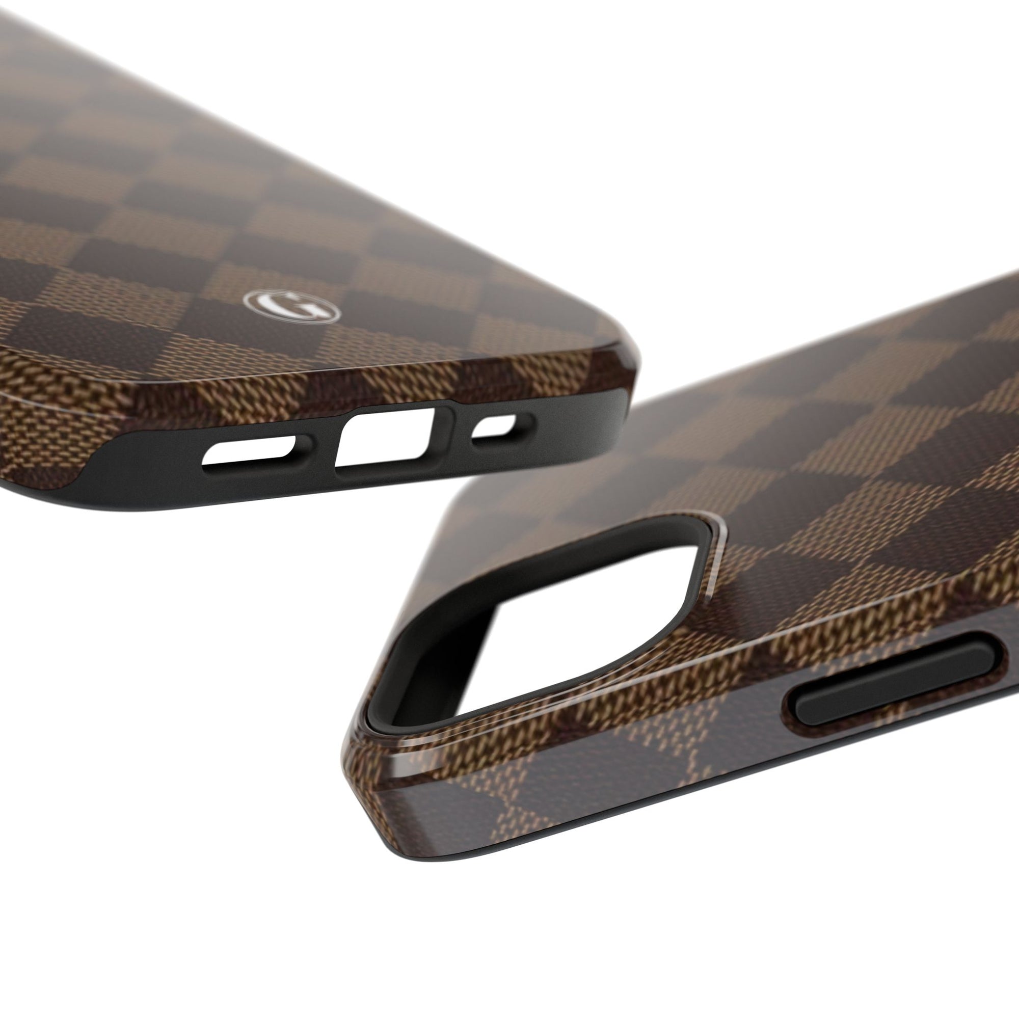 Brown Checkmate Phone Case