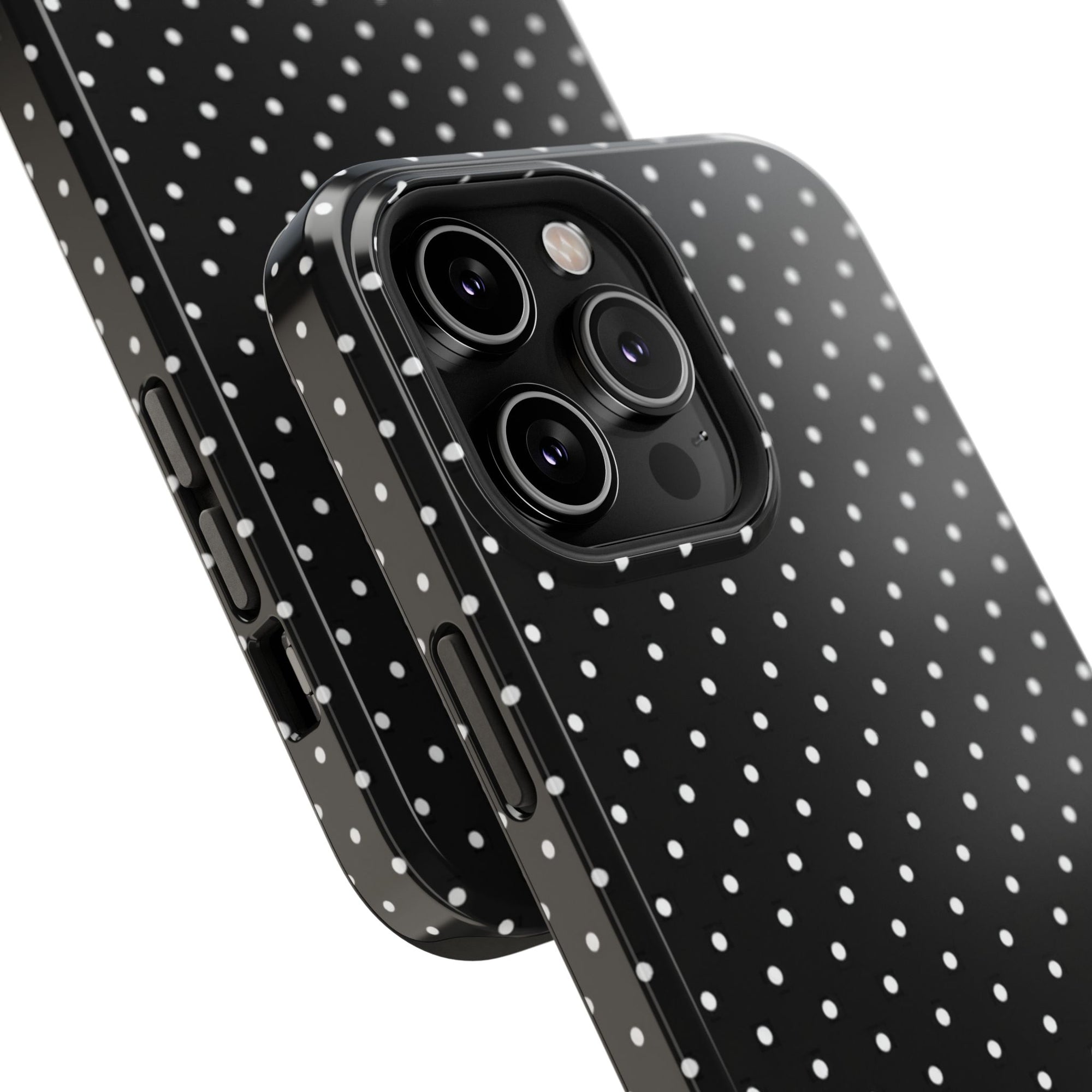 Black Polka Dots Phone Case