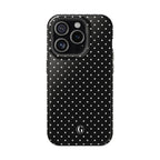 Black Polka Dots Phone Case