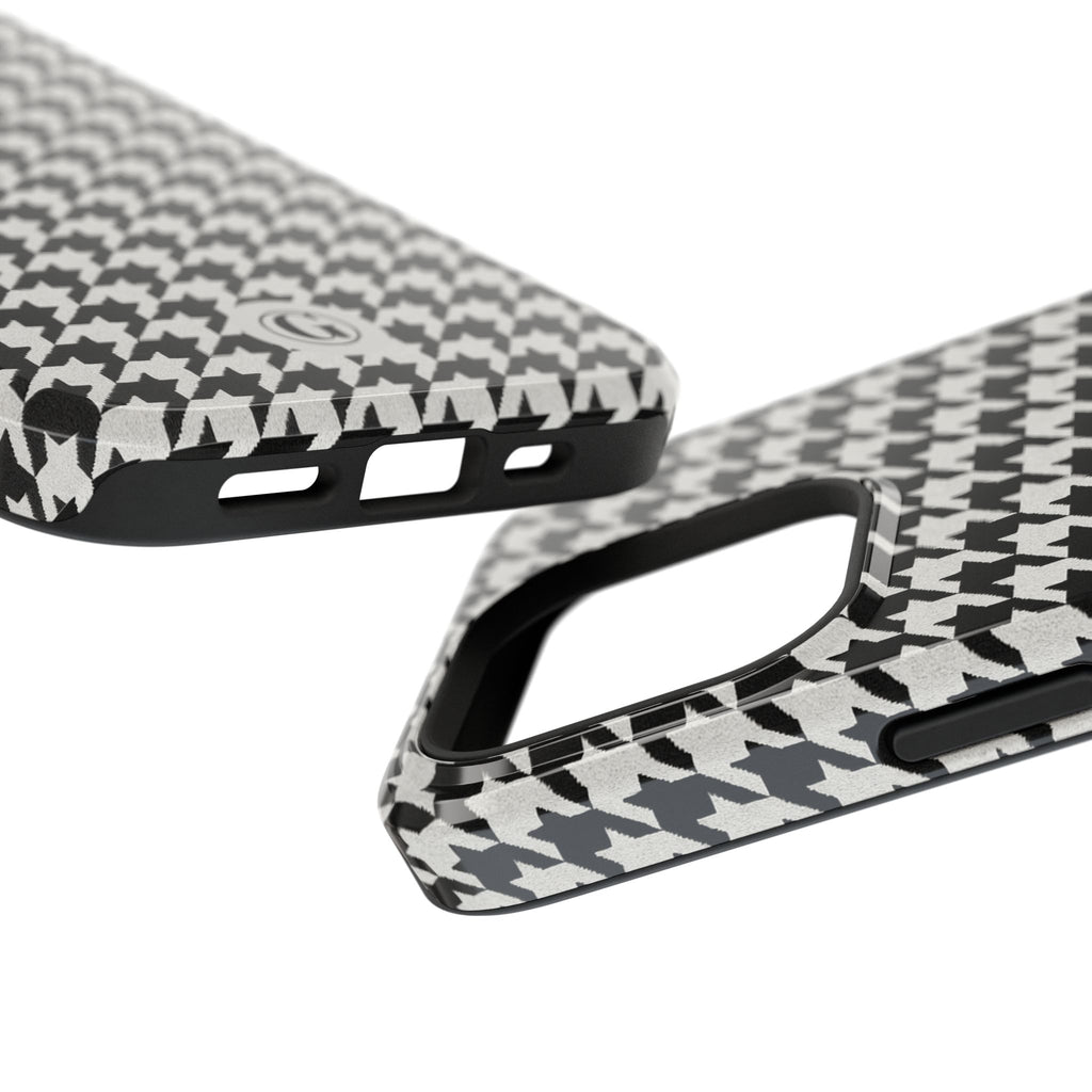 Houndstooth Print Phone Case