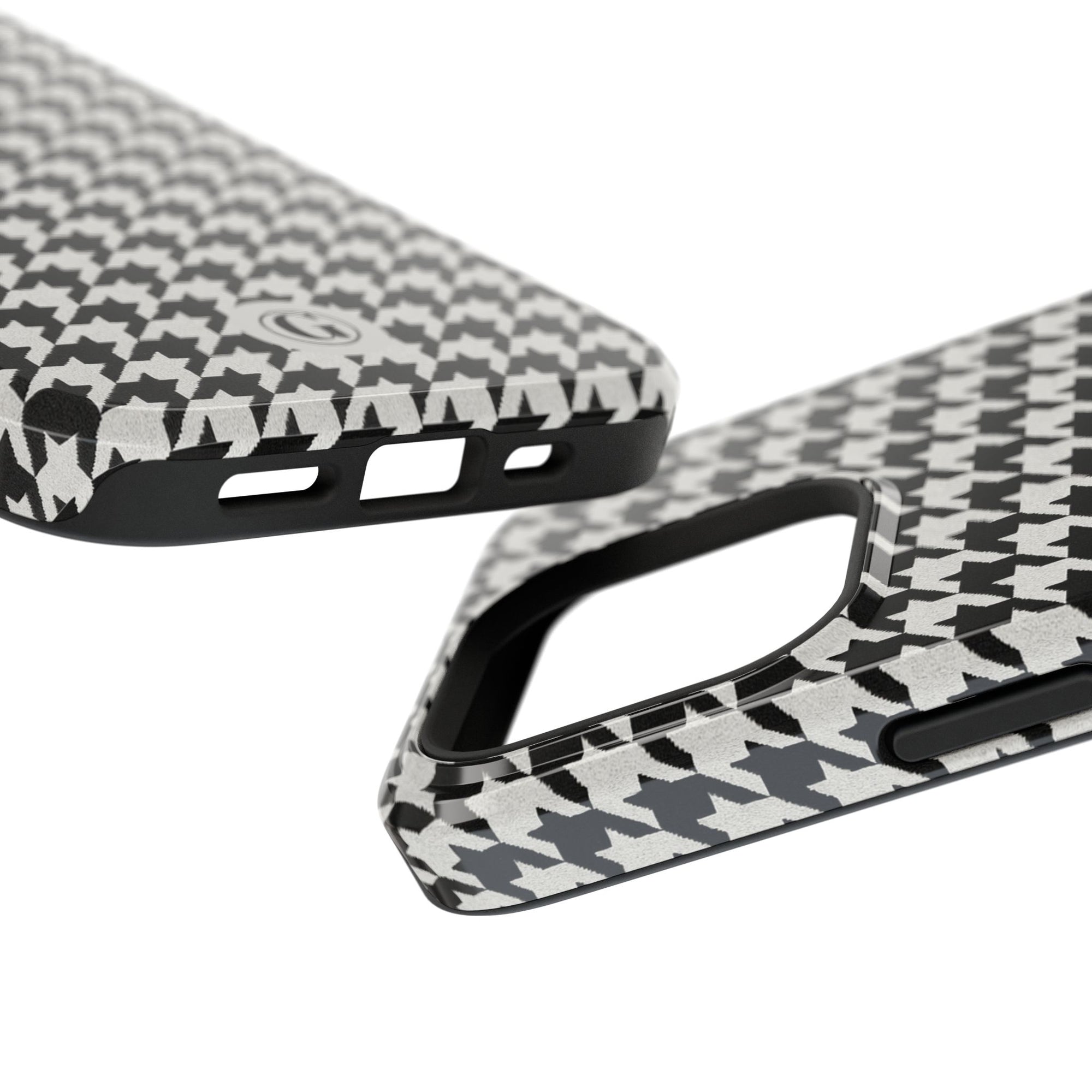 Houndstooth Print Phone Case