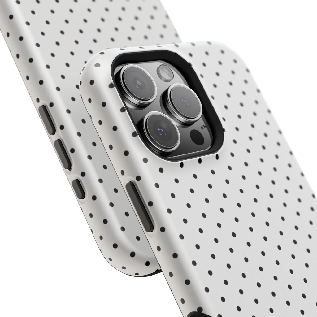 White Polka Dots Phone Case