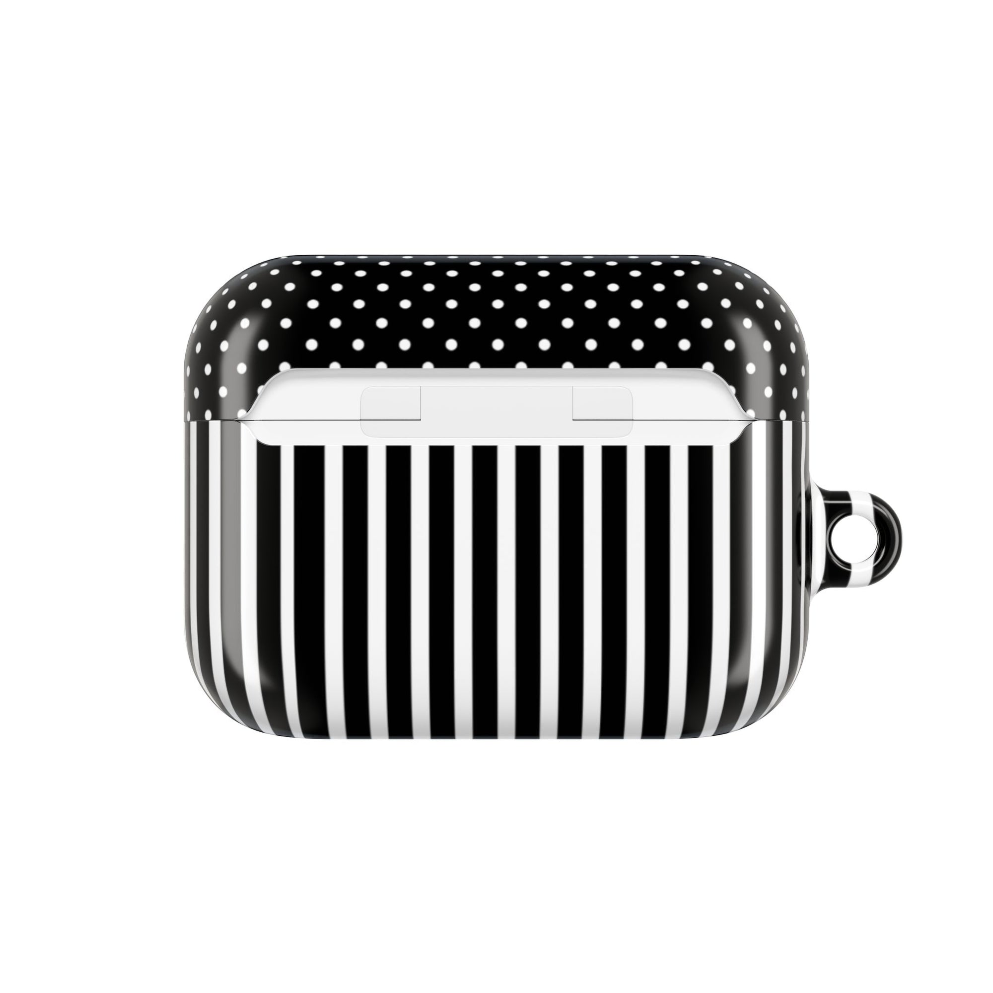 B&W Polka Dots x Stripes AirPod Case
