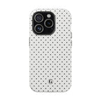 White Polka Dots Phone Case
