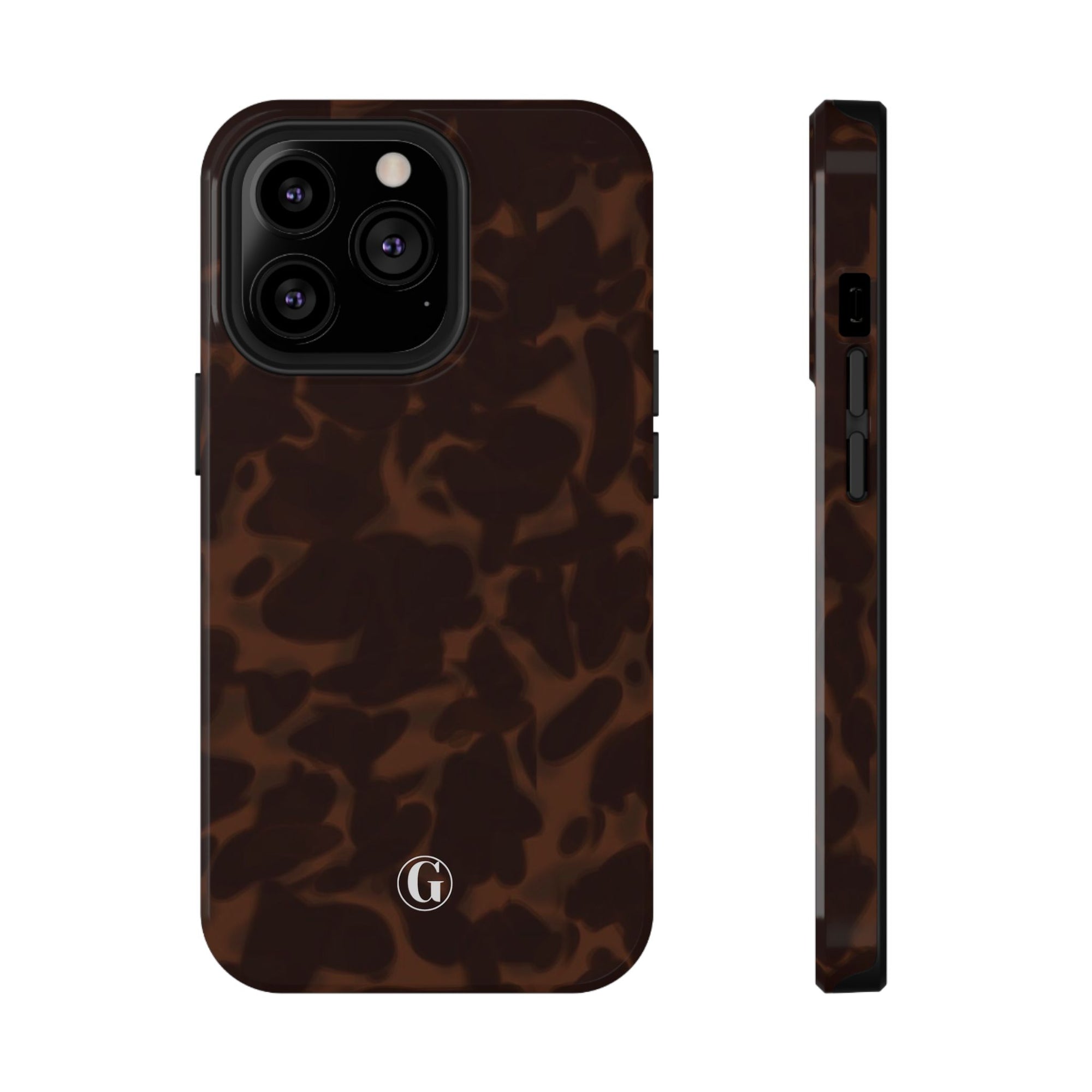 Dark Tortoiseshell Phone Case