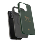 Emerald Green 'Peace of Mind' Panther Phone Case