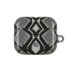 Gray Snakeskin Print AirPod Case