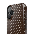 Brown Polka Dots Phone Case