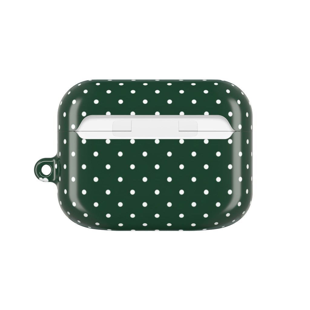 Emerald Green Polka Dot AirPod Case