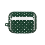 Emerald Green Polka Dot AirPod Case