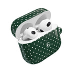 Emerald Green Polka Dot AirPod Case