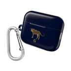 Navy Blue Panther AirPod Case