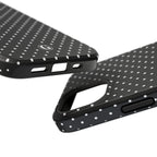 Black Polka Dots Phone Case