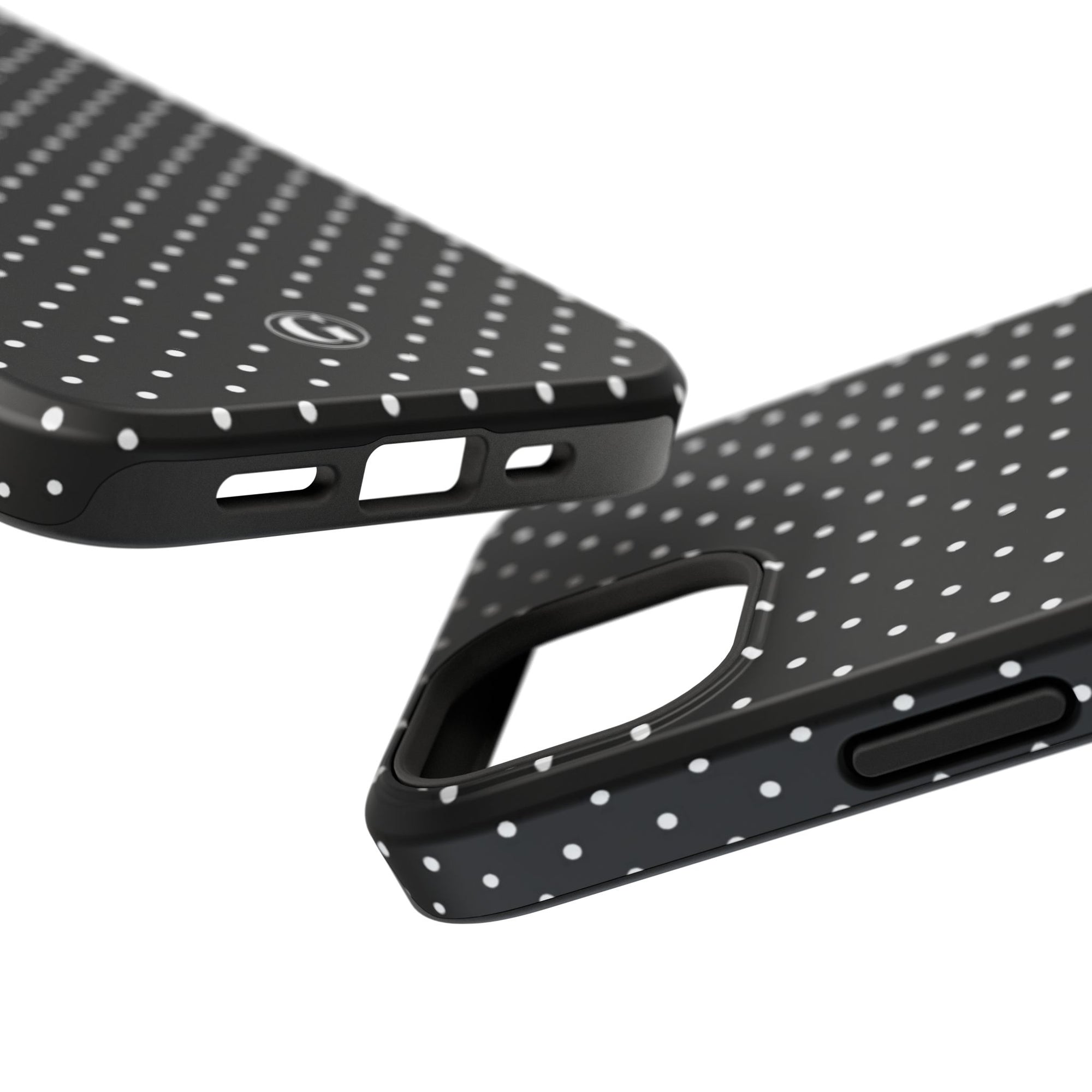 Black Polka Dots Phone Case