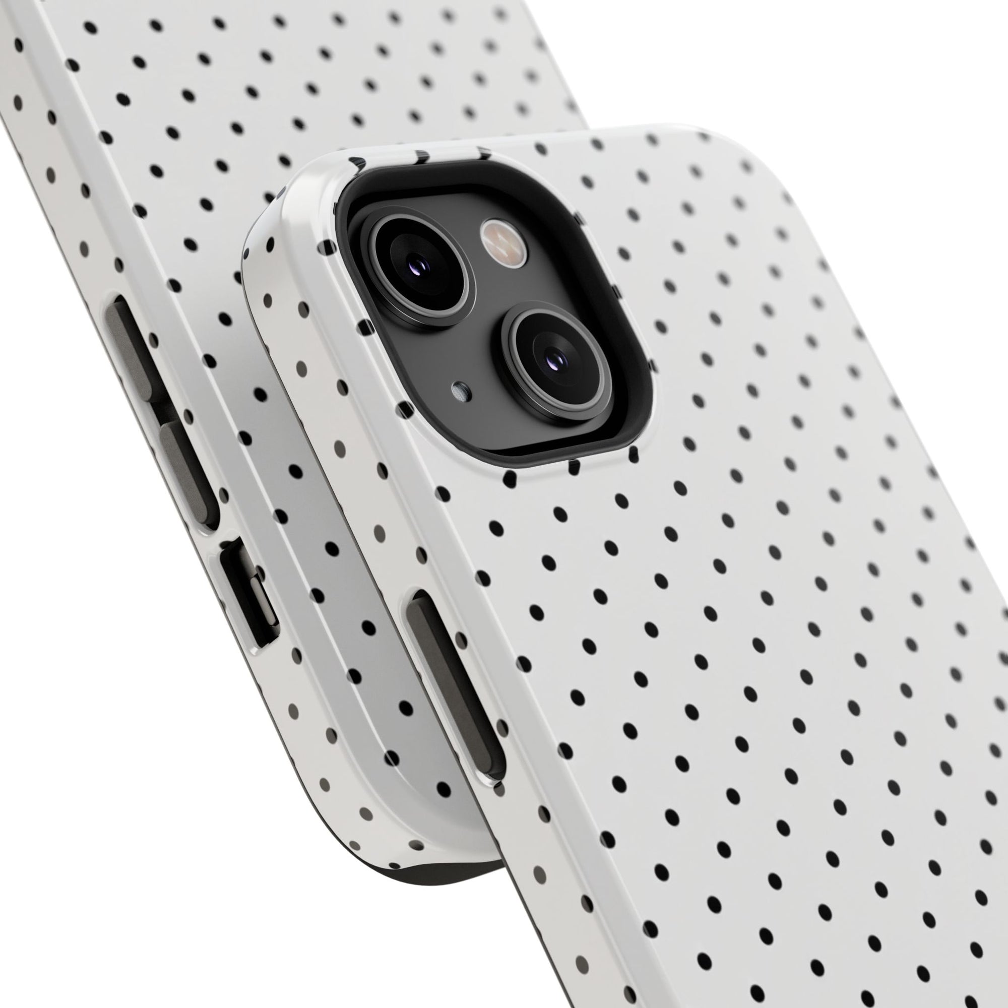 White Polka Dots Phone Case