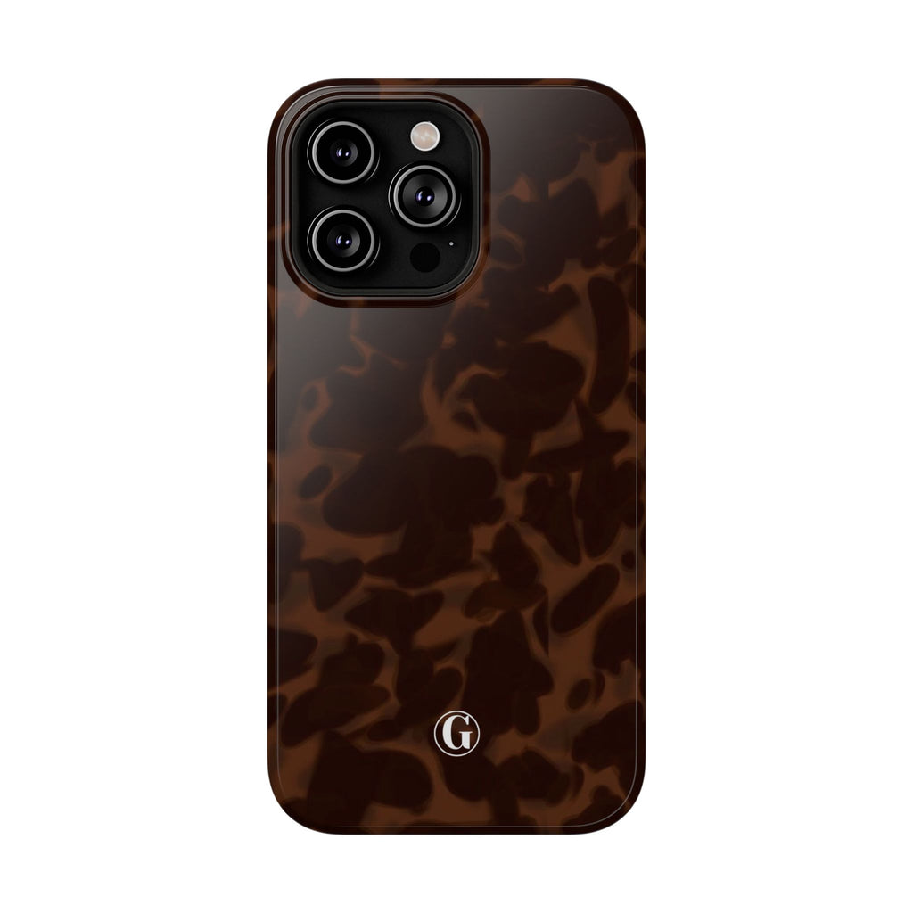 Dark Tortoiseshell Phone Case