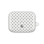 White Polka Dot AirPod Case