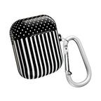 B&W Polka Dots x Stripes AirPod Case