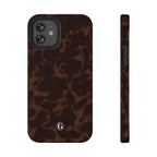 Dark Tortoiseshell Phone Case