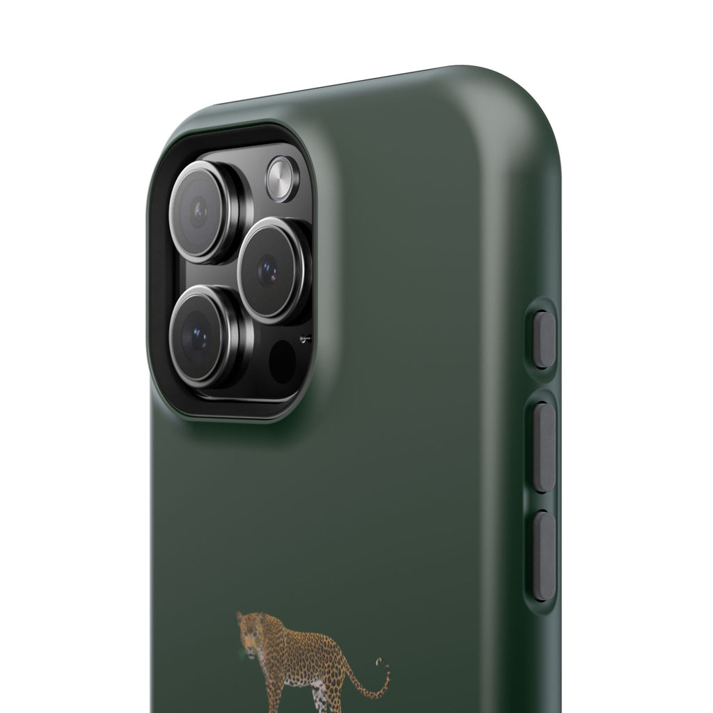 Emerald Green 'Peace of Mind' Panther Phone Case