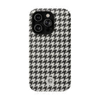 Houndstooth Print Phone Case