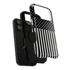 B&W Polka Dots x Stripes Phone Case
