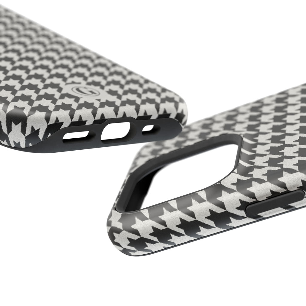 Houndstooth Print Phone Case