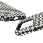 Houndstooth Print Phone Case