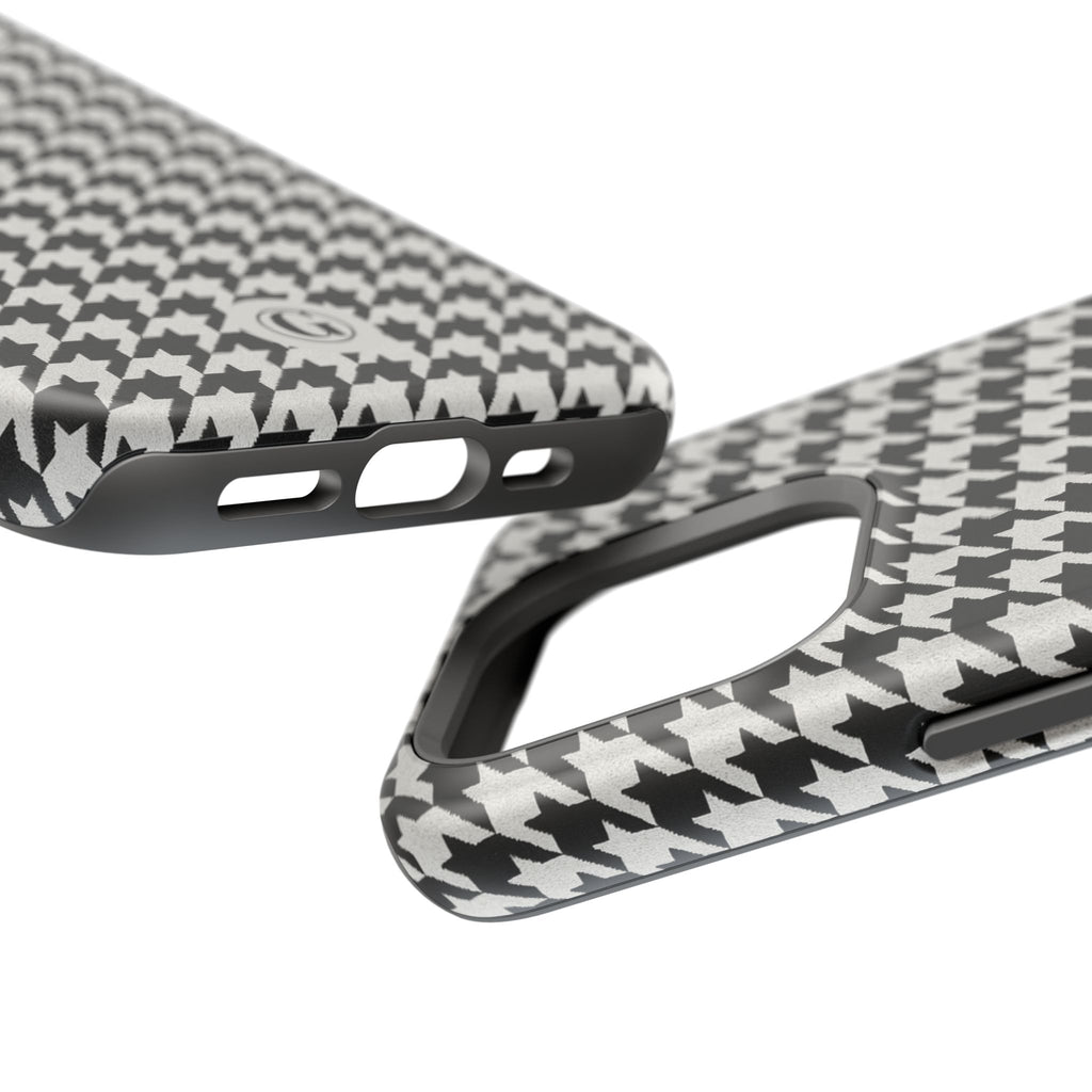 Houndstooth Print Phone Case