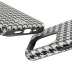 Houndstooth Print Phone Case