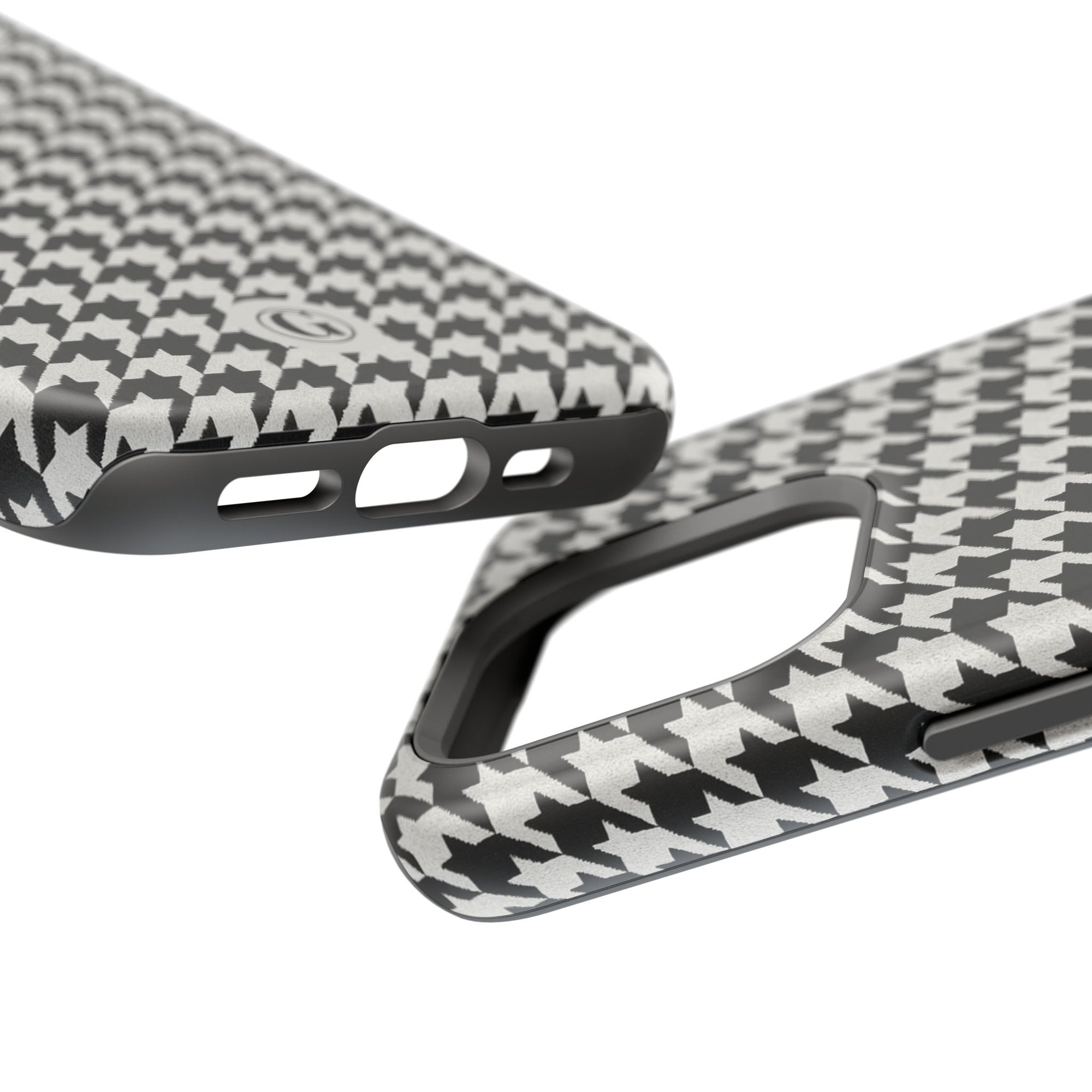Houndstooth Print Phone Case