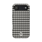 Houndstooth Print Phone Case