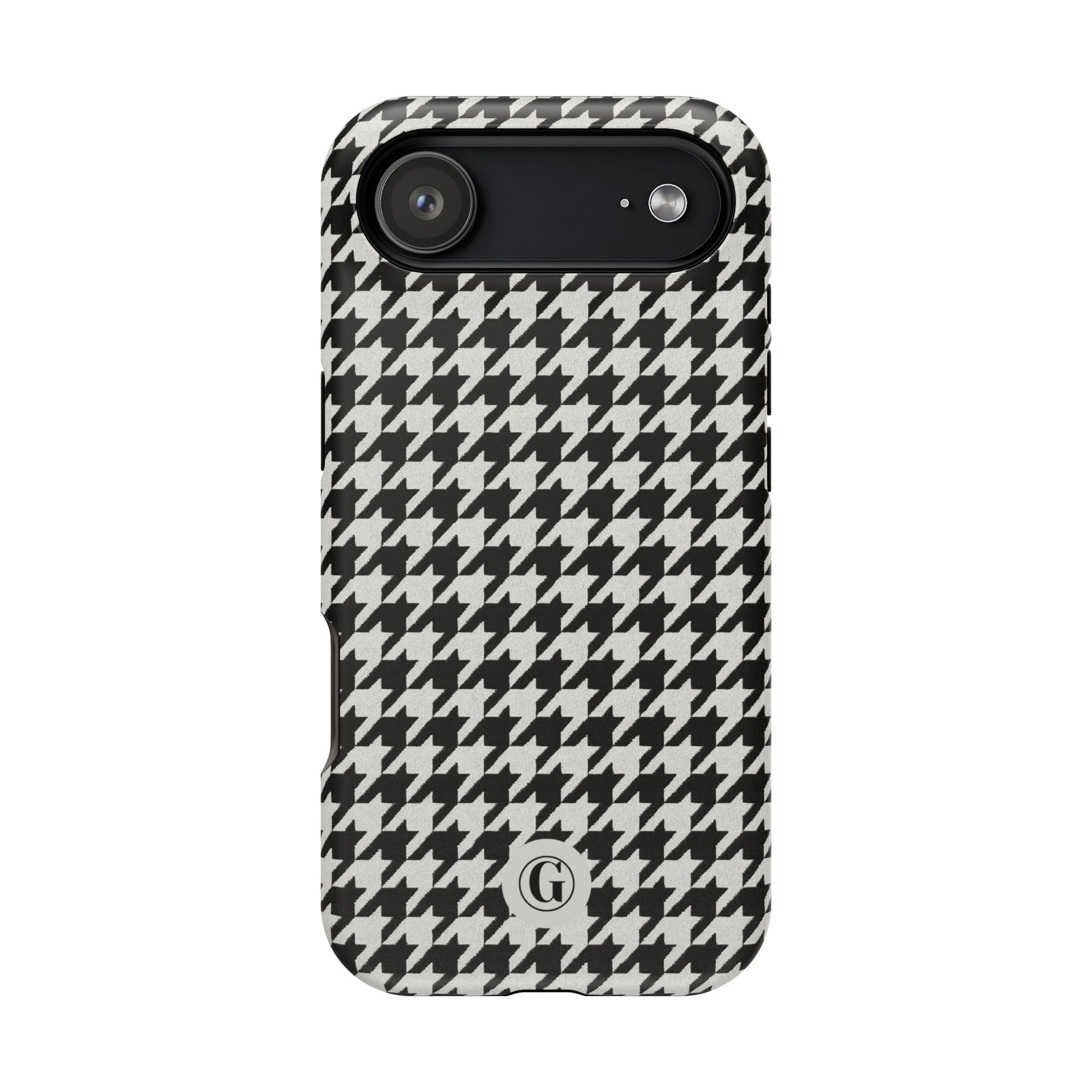 Houndstooth Print Phone Case