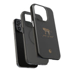 Black 'Peace of Mind' Panther Phone Case
