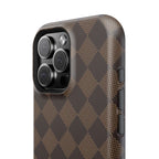 Brown Checkmate Phone Case